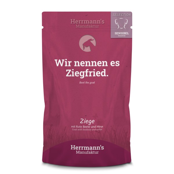 Herrmann's Geit - Rode biet, appel en pompoen - 150gr