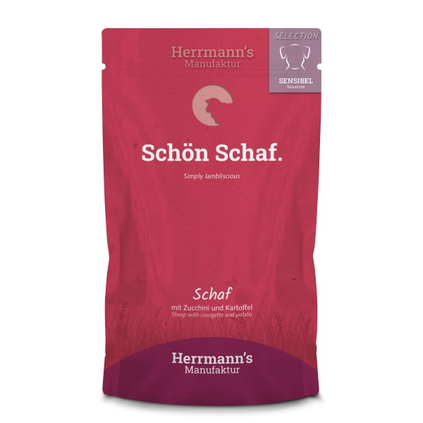 Herrmann's Schaap - Courgette, peterseliewortel en aardappelen - 150gr
