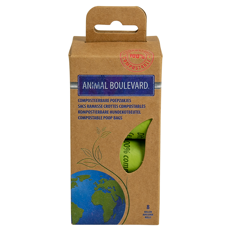 Composteerbare Poepzakjes 8x15stuks