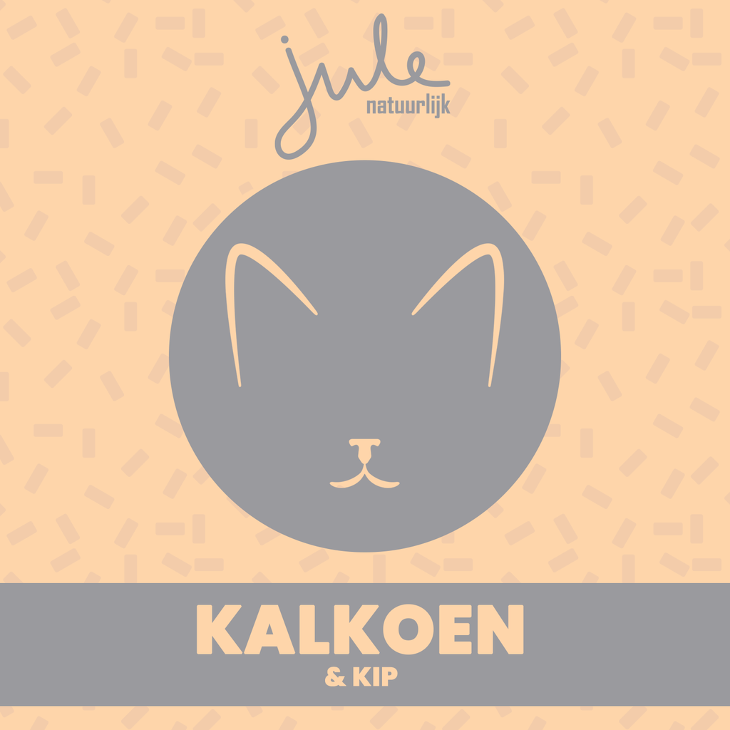 Jule Kalkoen & Kip 5kg - kat
