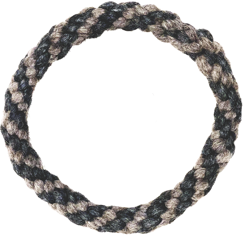 DDKC Touwring Naturel/Grijs 25cm