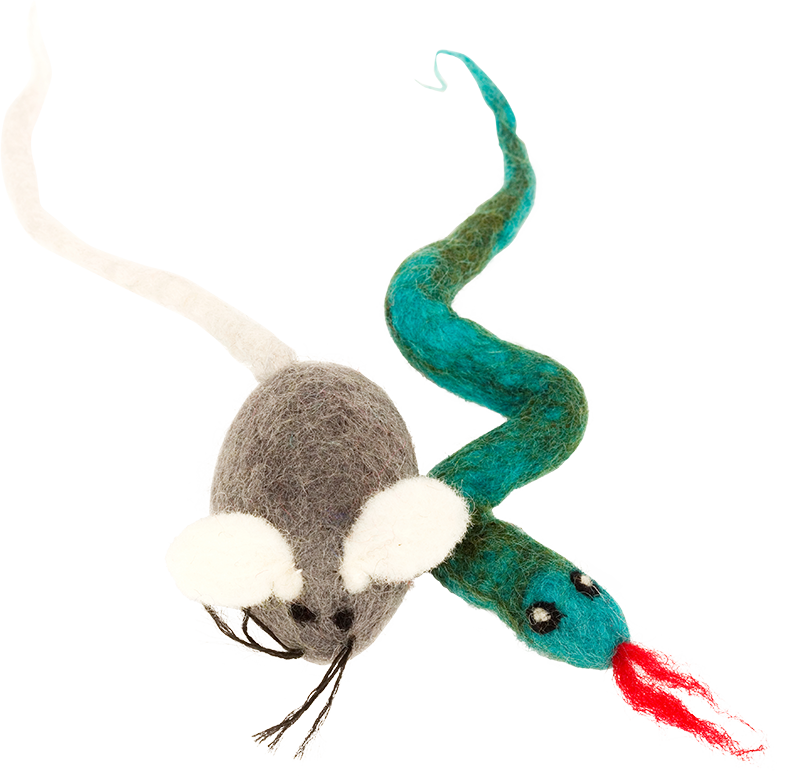 DDKC Slang/Muis 2st 12cm