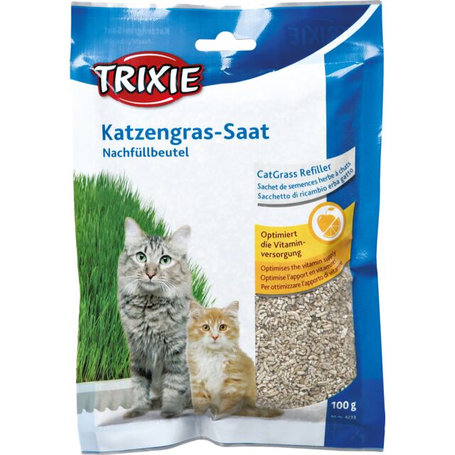 Kattengras zelfkweek navulverpakking