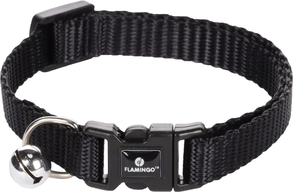 Katten halsband ziggy zwart