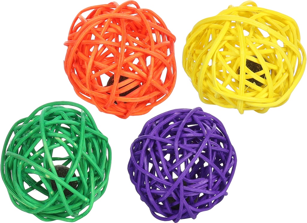 Alex houten bal 4cm - verschillende kleuren