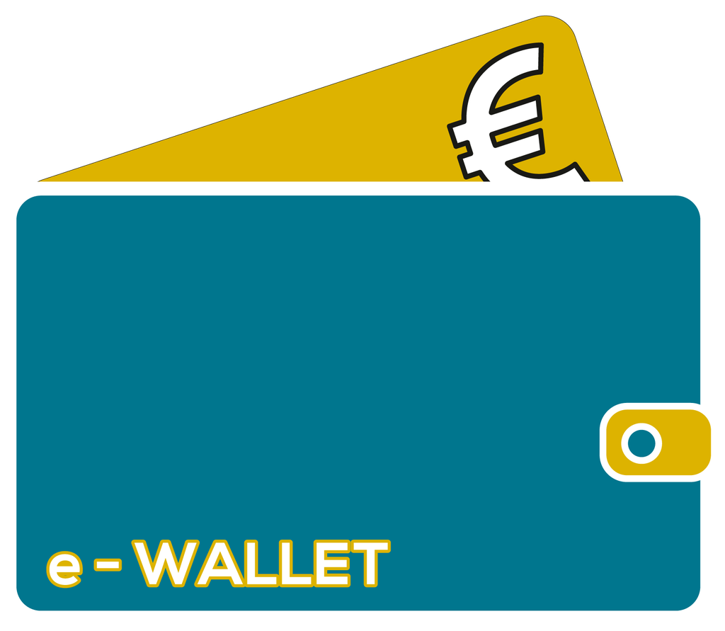 eWallet opwaarderen €5