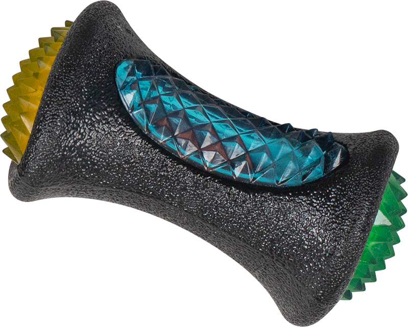 [AB50634] RUBBER TOY Lichtgevende Koker Zwart-12cm