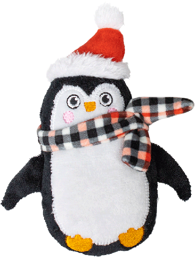SOFT TOY X-mas Pinguïn-16cm