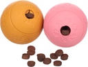 Rubber snackbal voor puppy's en volwassen honden of katten - per stuk