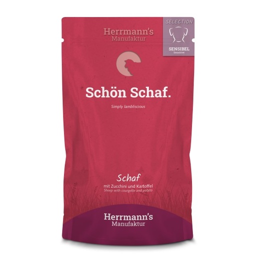 [HM-S04K-15-150] Herrmann's Schaap - Courgette, peterseliewortel en aardappelen - 150gr
