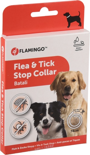 [FLAM519840] Anti-Vlo & teken band voor de hond