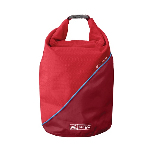 [K01671] KURGO Kibble Zak voor voeding Rood-2,2kg 18x18x36cm