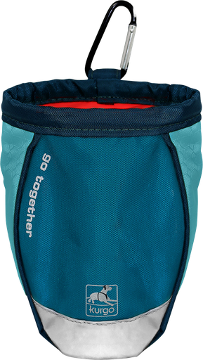 [K01672] KURGO Go Stuff It Traktatiezakje Blauw- 14x7,5x1,5cm