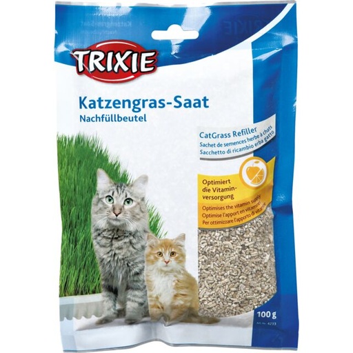 [TRX4233] Kattengras zelfkweek navulverpakking