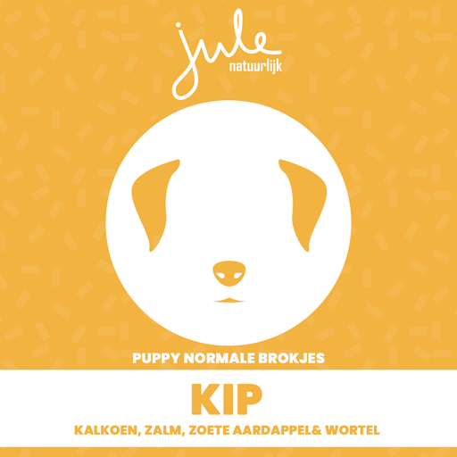 [JU_GFP_2] Jule Puppy Kip, Kalkoen, Zalm graanvrij 2kg