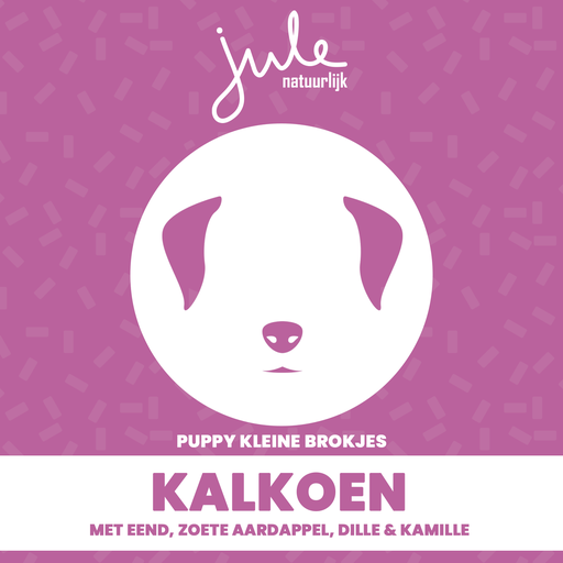 [JU_GPT_2] Jule Kleine brokjes puppy Kalkoen & Eend graanvrij 2kg