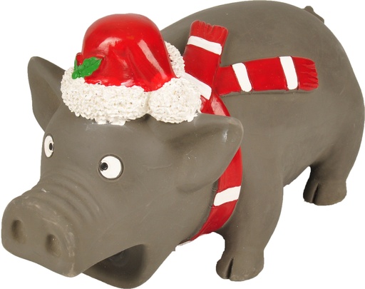[FLAM518220] Christmas Dog Toy Latex Varken  