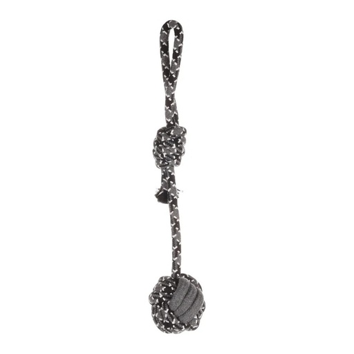 [FLAM521960] REVI TOUW+KNOOPBAL GRIJS 28cm