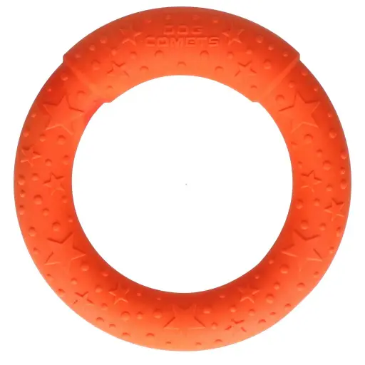 [COME097B] Dog Comets UFO Flyer Orange - 19cm