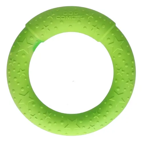 [COME097P] Dog Comets UFO Flyer Groen - 19cm