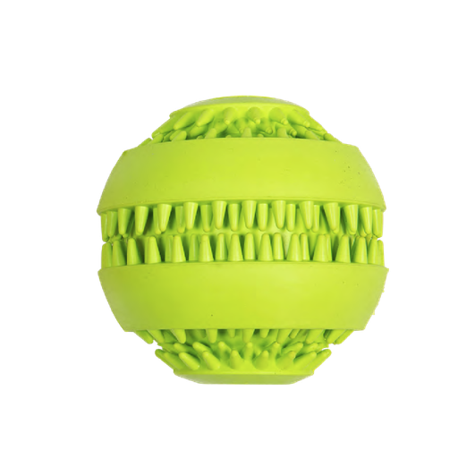 [49/5054] JV RUBBER TOYS Traktatiebal Groen- Ø8x7,6cm
